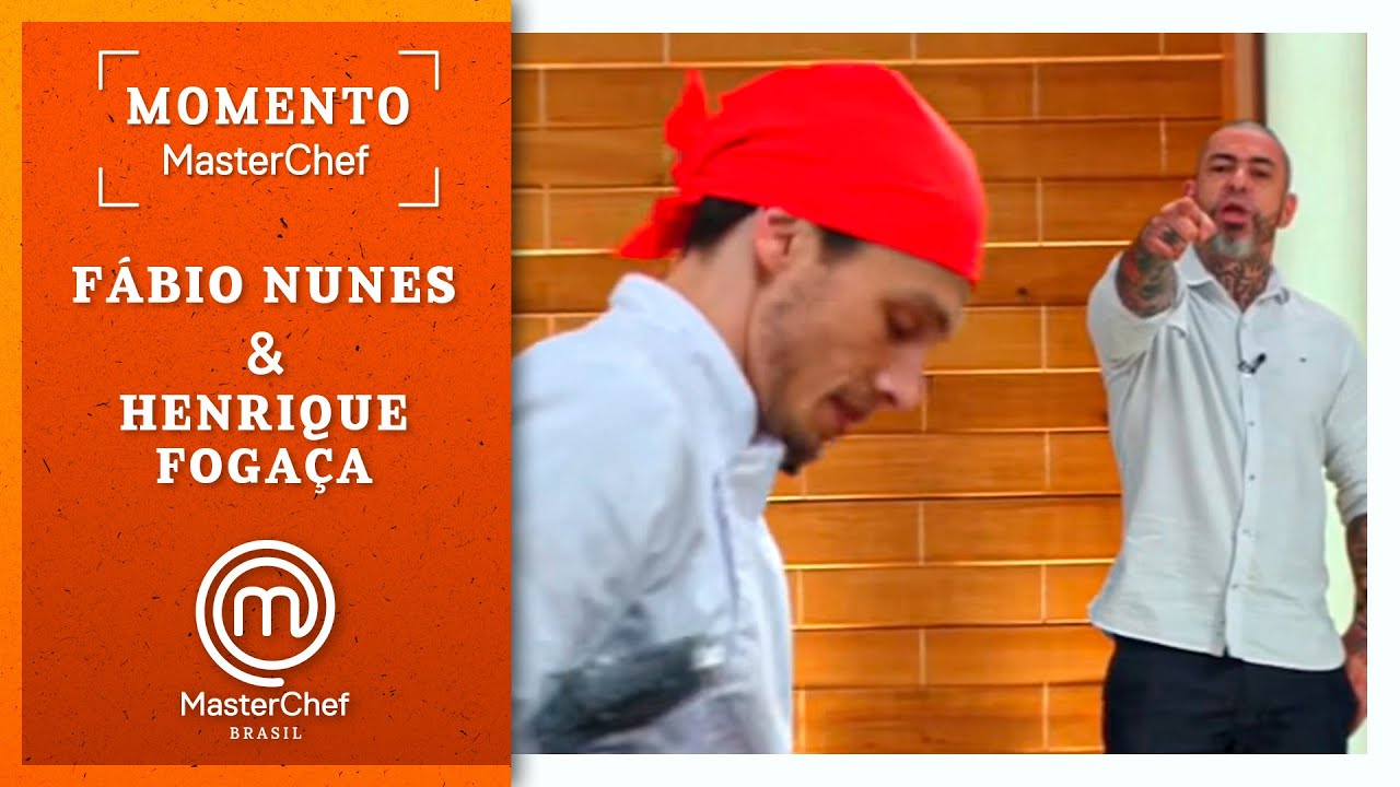 MOMENTO MASTERCHEF com Fabio Nunes e Henrique Fogaça | MasterChef Brasil