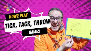 HOW2 PLAY Tick, Tack, Throw | SCOUTADELIC