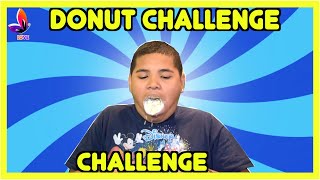 Donut Challenge ( I almost died!!!) Worst thing EVER!