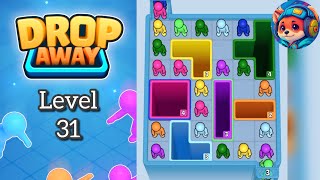 Drop Away Level 31 – Puzzle Game Walkthrough & Solutions | Mobile Gameplay 