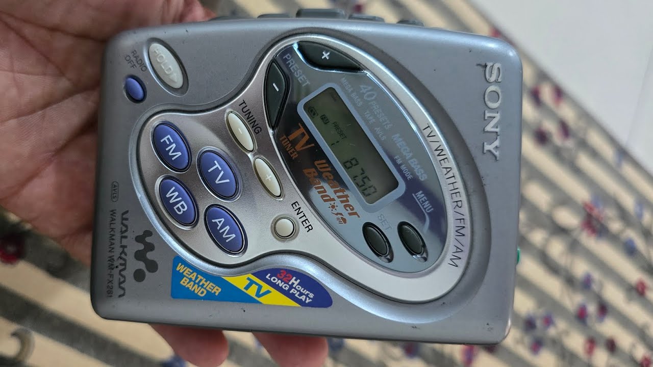 SONY WALKMAN COMPLETE WORKING MO. 9427322171 sold out - YouTube