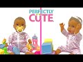 Baby doll deluxe play  care set satisfying unboxing  perfectly cute asmr