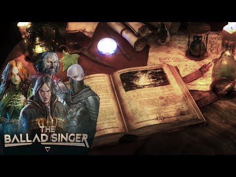 The Ballad Singer - Gameplay [Visual+Sound novel/Text Quest/Interactive Fantasy/Adventure]