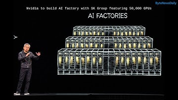 Nvidia to build AI factory with SK Group featuring 50,000 GPUs - Byte News Daily