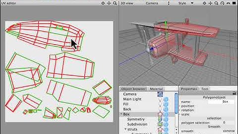 Cheetah 3D — UV Mapping