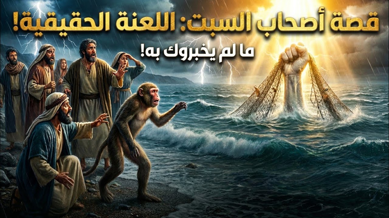 قصة اصحاب السبت كاملة(المسخ و الطاعة) - YouTube