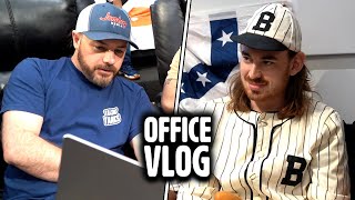 MLB Opening Day at Jomboy Media! | Office Vlog 166
