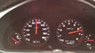 SUBARU LEGACY B4 2.0 Twin Turbo Acceleration 0-180