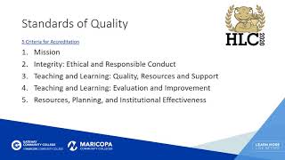 HLC Accreditation Basics