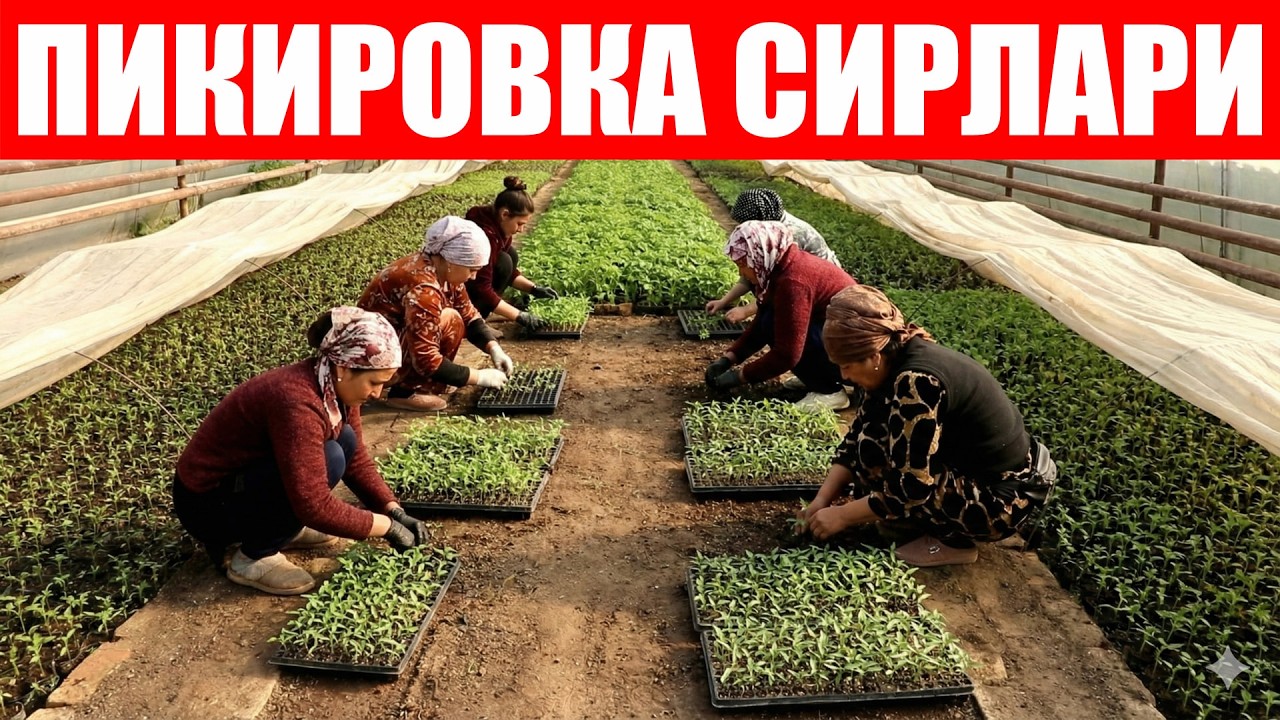 Тажрибали кўчатчидан пикировка қилиш жараёни ҳақида жудаям муҳим тавсиялар!