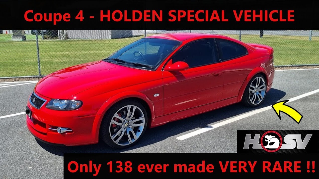 Coupe 4 - A Rare HSV you've probably never seen . Only done 24,500 kms - Holden Special Vehicle