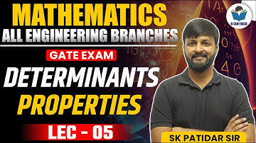 Lec 05 Properties of Determinant #mathematics #gatepreparation #determinants