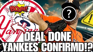 🔴 🚨 BOMB IN THE BRONX: STAR OF THE ASTROS CAN BE TRADED! HEAVY REINFORCEMENT: YANKEES PREPARE