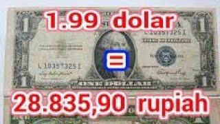 TERJAWAB! 1.99 dolar berapa rupiah
