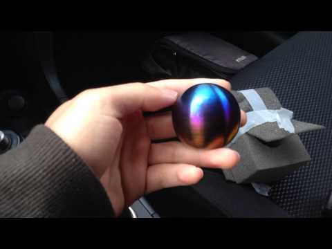 Blackline Titanium Shift Knob Install - Evo X