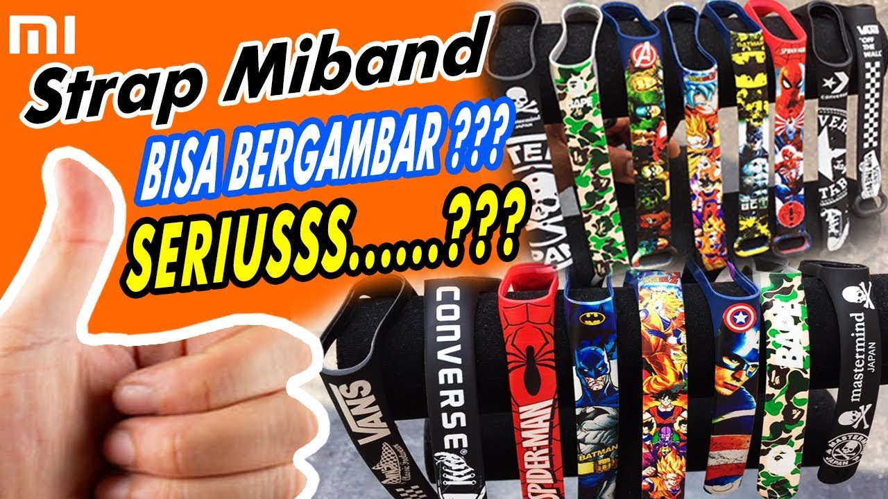 REVIEW TEST MIBAND 4 STRAP REGULAR VS SUPER STRAP INDONESIA YouTube