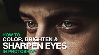 How to Color, Brighten and Sharpen Eyes in Photoshop screenshot 2