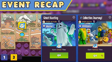 LEGO Legacy: Heroes Unboxed - Collection Journey Event Roundup & New Ghost Hunting Nodes