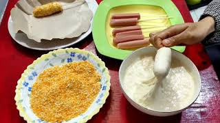 RESEP CORNDOG SOSIS TAKARAN SENDOK (RESEP SIMPLE)