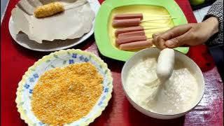 RESEP CORNDOG SOSIS TAKARAN SENDOK (RESEP SIMPLE)