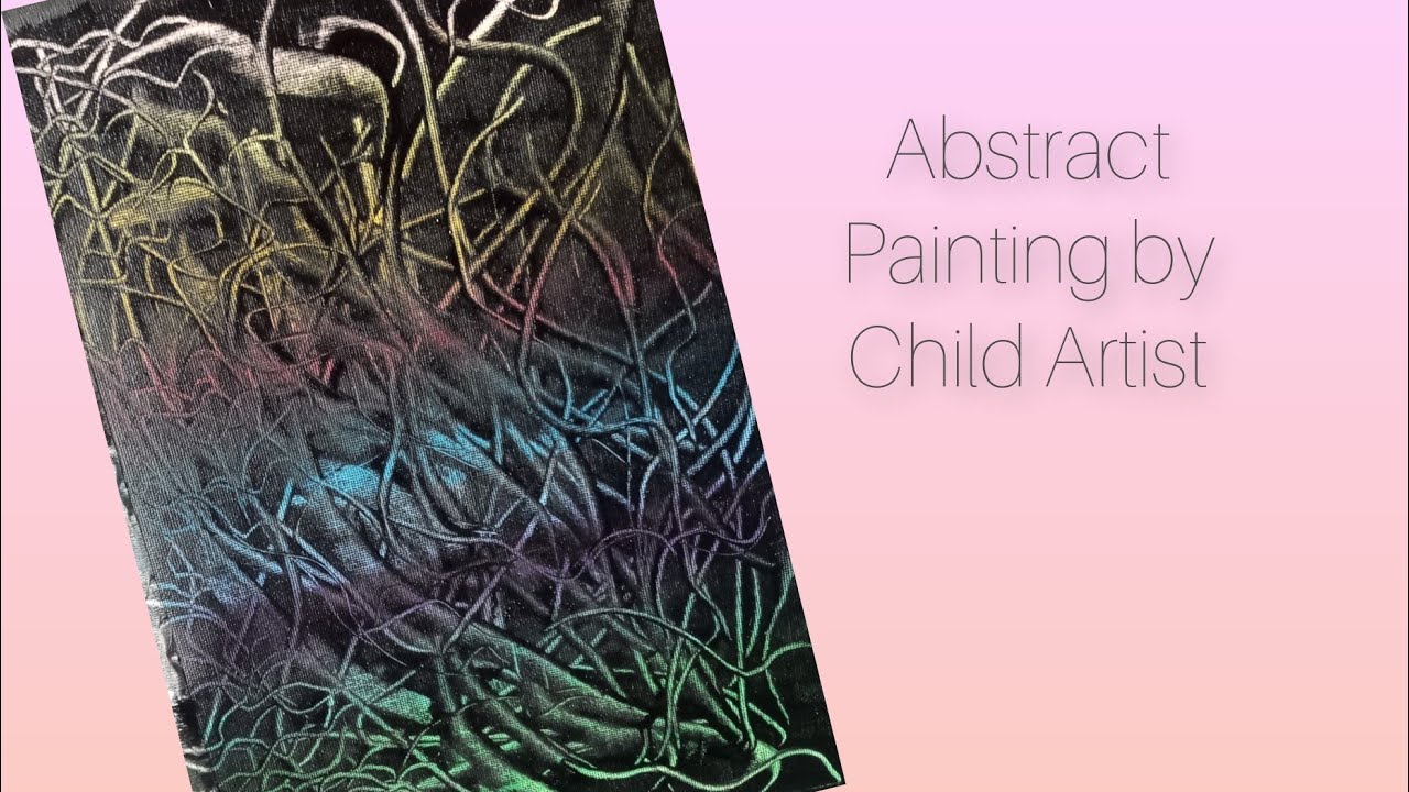 Abstract Painting Demo / Acrylics / Relaxing Art / Art Therapy / Krakun ...