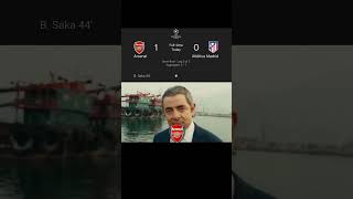 Arsenal 1 0 Atletico Madrid | Highlights
