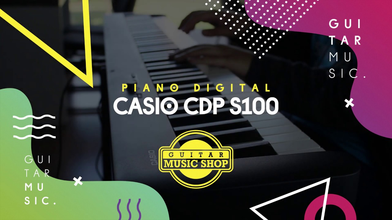 Piano Digital Casio CDP S100 - Guitar Music Shop