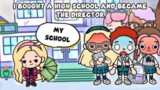 I Bought A High School And Became The Director Of That School | Toca Life World | Toca Boca