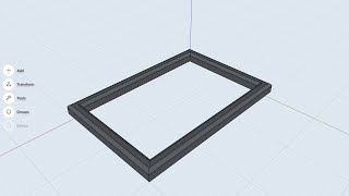 Making a Simple Photo Frame 10x15cm for 3D Printer With Shapr3D screenshot 4