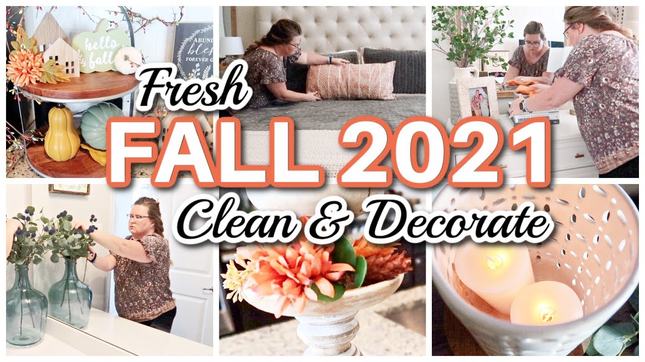 FALL DECOR 2021/Decorate For Fall With Me/Mom to Moms YouTube