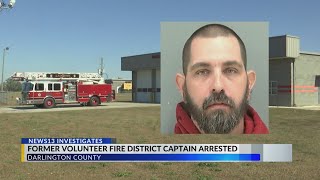 Ex-Captain accused of stealing money diesel fuel from Darlington County Fire Department