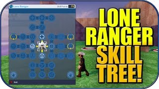 Disney Infinity 2.0 - LONE RANGER LEVEL 20 SKILL TREE!