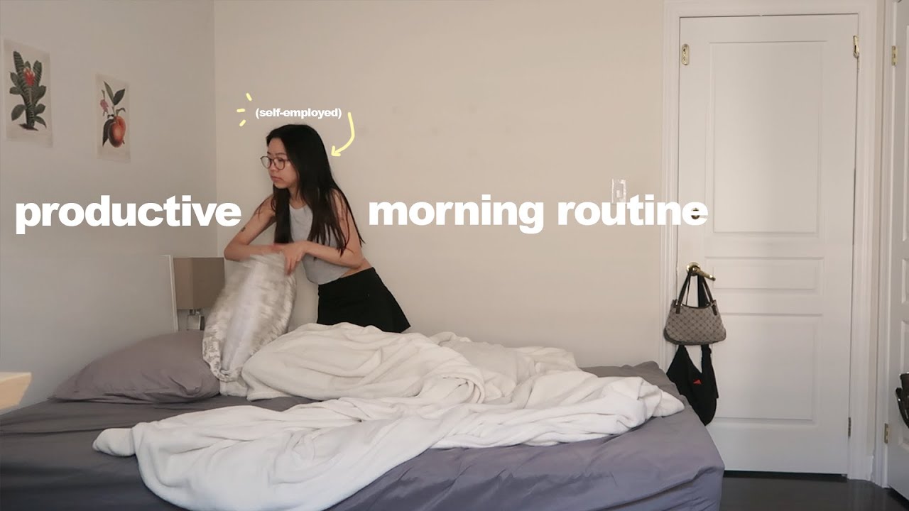 🌞 моя продуктивная летняя утренняя рутина! 🌻 | версия для самозанятых
