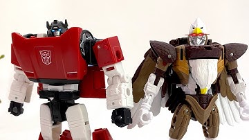 Transformers Kingdom Battle Across Time Sideswipe & Maximal Skywarp