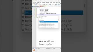 how to create border in html border radius padding in html #html #css #coding #webdevelopment