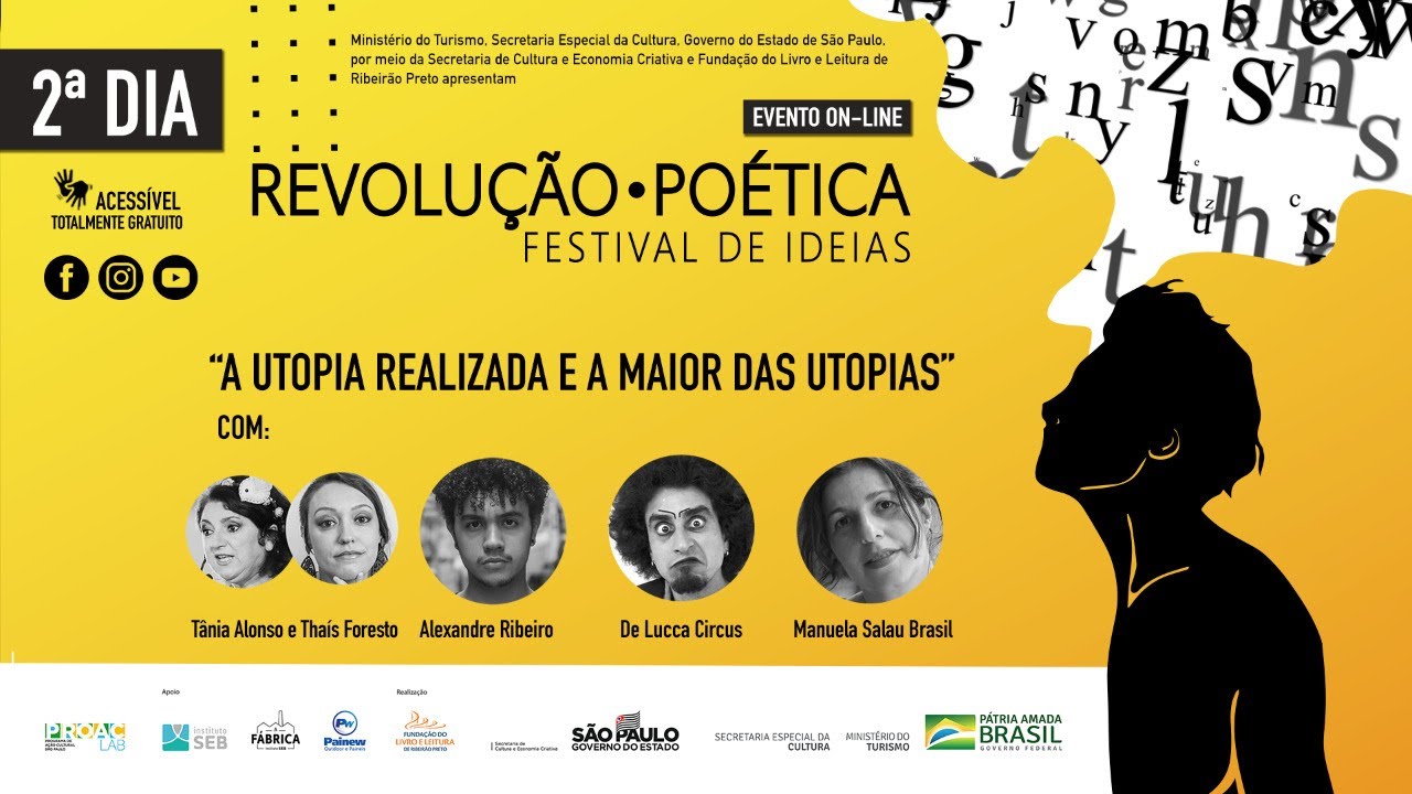 “Quero semear o poder de sonhar”, disse o escritor Alexandre Ribeiro