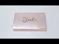 Sleek makeup highlighting palette love shook 