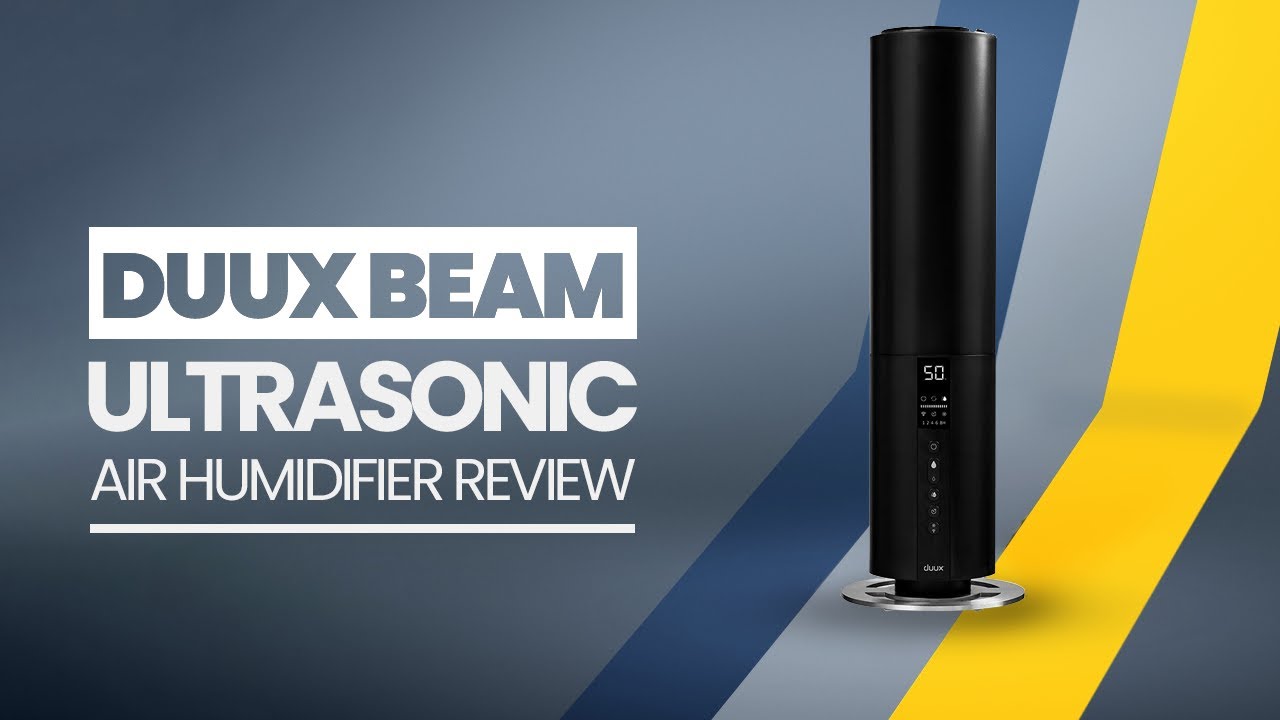 Duux humidificateur d'air connecté à ultrasons et vapeur froide BEAM MINI  NOIR DXHU06