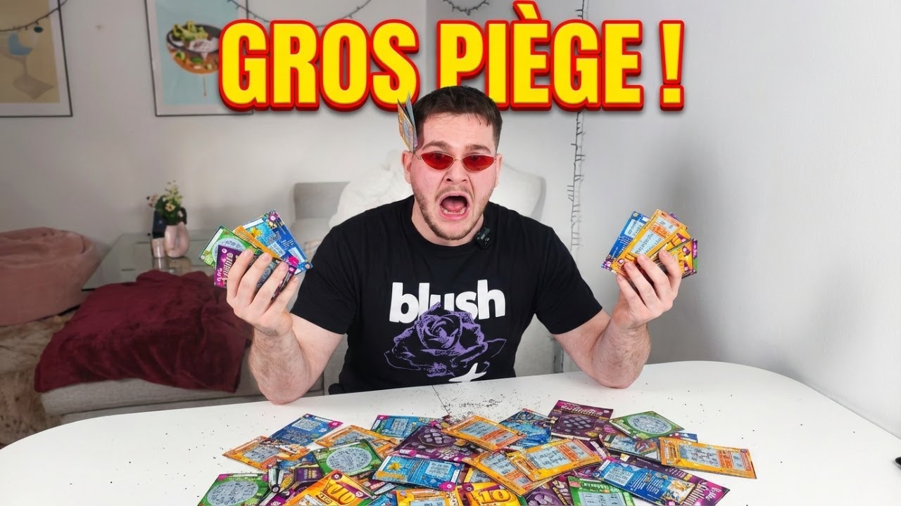 J'ai testé 50 TICKETS à gratter : GROS PIÈGE !