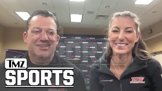 Tony Stewart 'Honored' To Race For Wife Leah Pruett As Couple Prepares To Start A Family