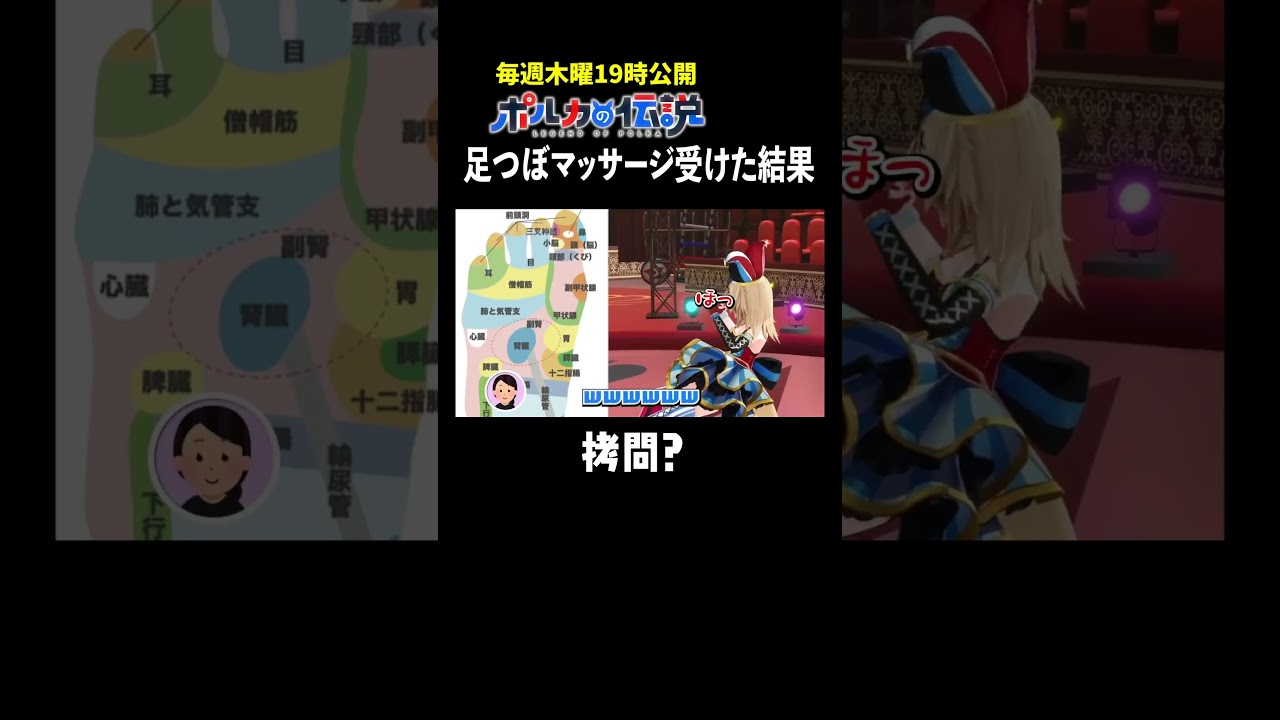 【※絶叫注意】足つぼマッサージを受けた不健康VTuber #拷問