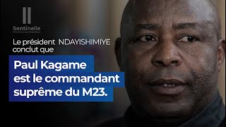 Évariste Ndayishimiye Conclut Que Paul Kagame Est Le Véritable Commandant Suprême Du M23