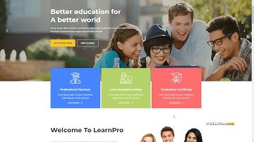 LearnPro - Online Course Education WordPress Theme  Herman Justinian