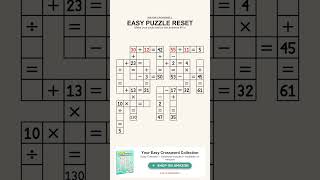 Easy Arithmetic Crossword | Your Quick Puzzle Reset