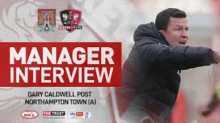 💬 Gary Caldwell post Northampton Town (A) | Exeter City Football Club screenshot 2