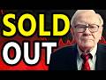 Warren Buffett Is Selling Stocks &amp; The Reasons Why