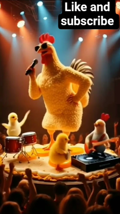chicken funny song💃🐔🔥 #chicken #cover #music #funny#birds #animals #song #mashup #shorts