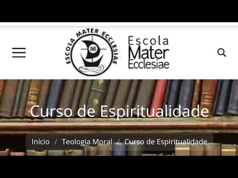 Coleção completa dos cursos da Escola Mater Ecclesiae 