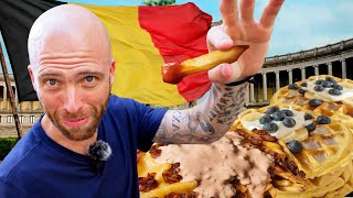 100 Hours in Brussels, Belgium! (Full Documentary) Belgian Fries, Waffles and Flemish Stew! screenshot 5