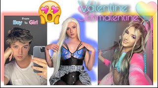 Hottest Boy To Girl In Town , Male To Female Drag Queen In Tictok